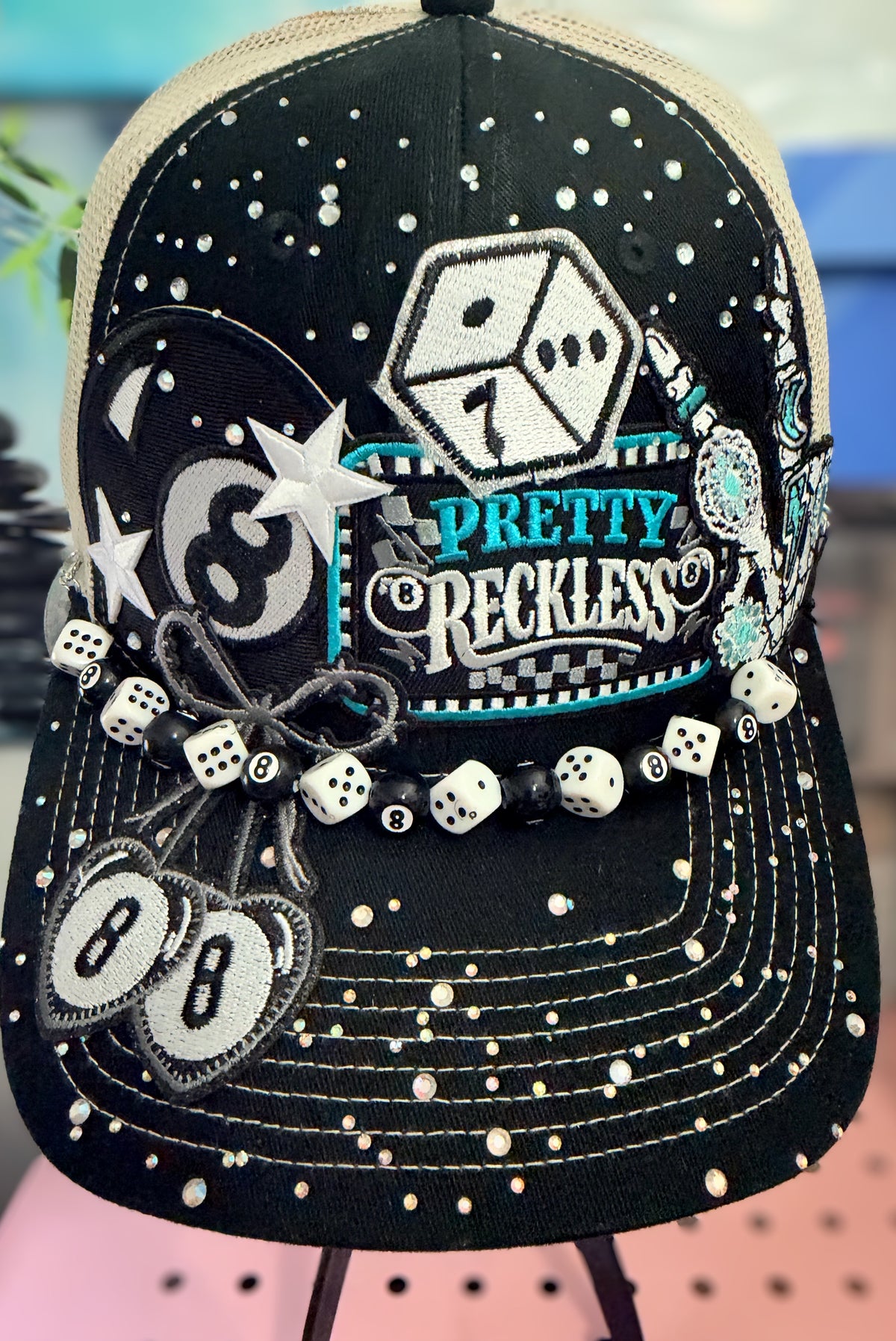 Outdoor Cap Custom Embellished 'Pretty Reckless' Trucker Hat