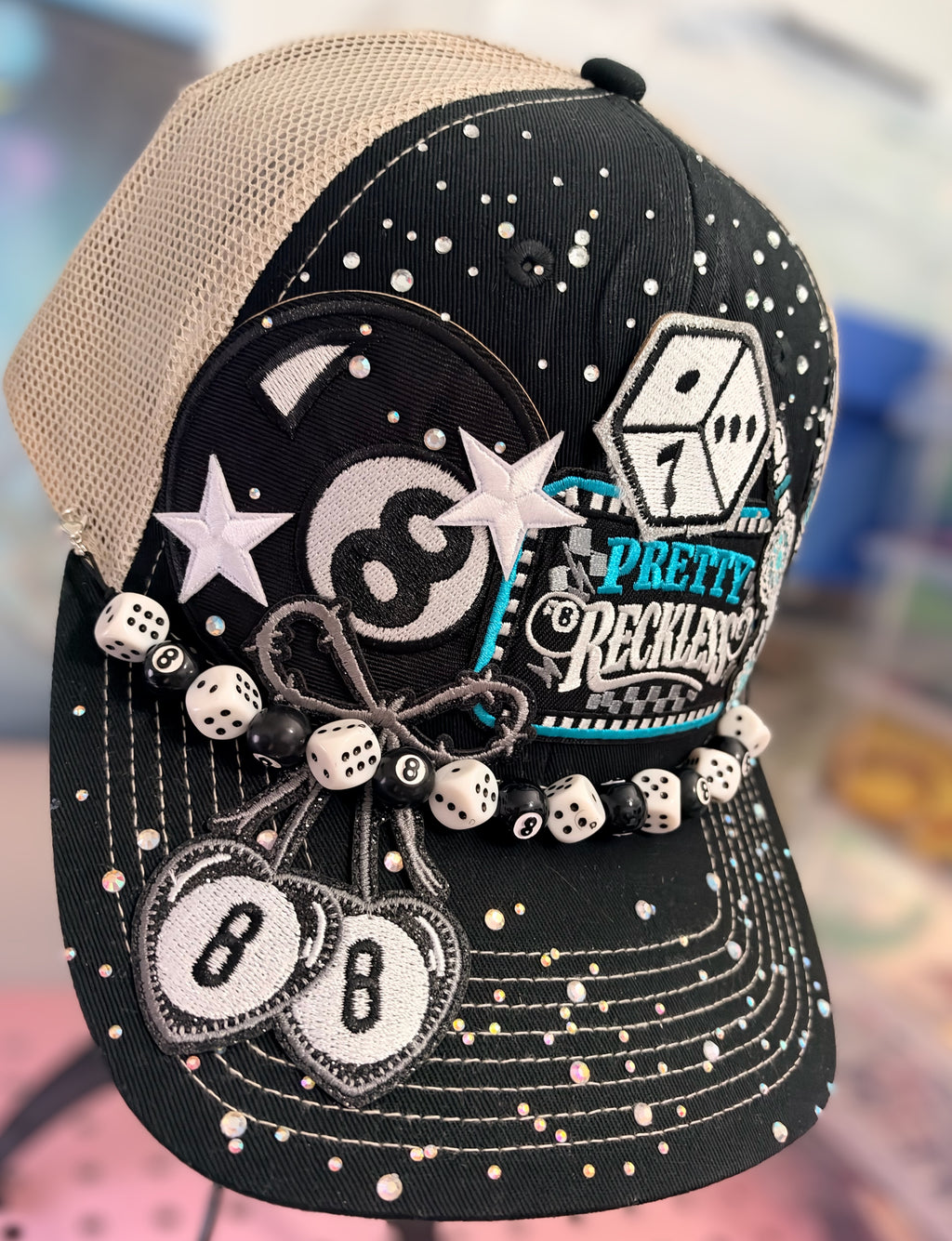 Outdoor Cap Custom Embellished 'Pretty Reckless' Trucker Hat