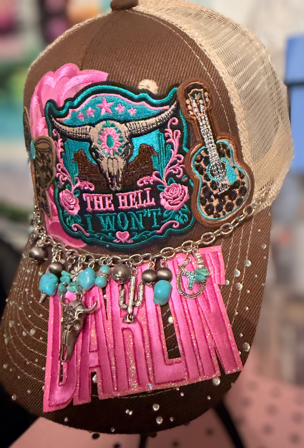 Custom Western 'Darlin' Trucker Hat