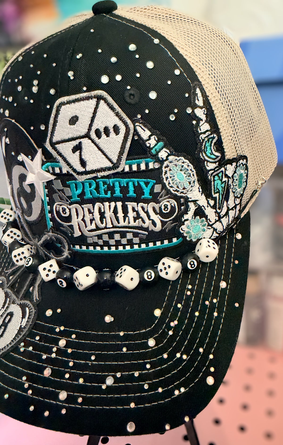 Outdoor Cap Custom Embellished 'Pretty Reckless' Trucker Hat