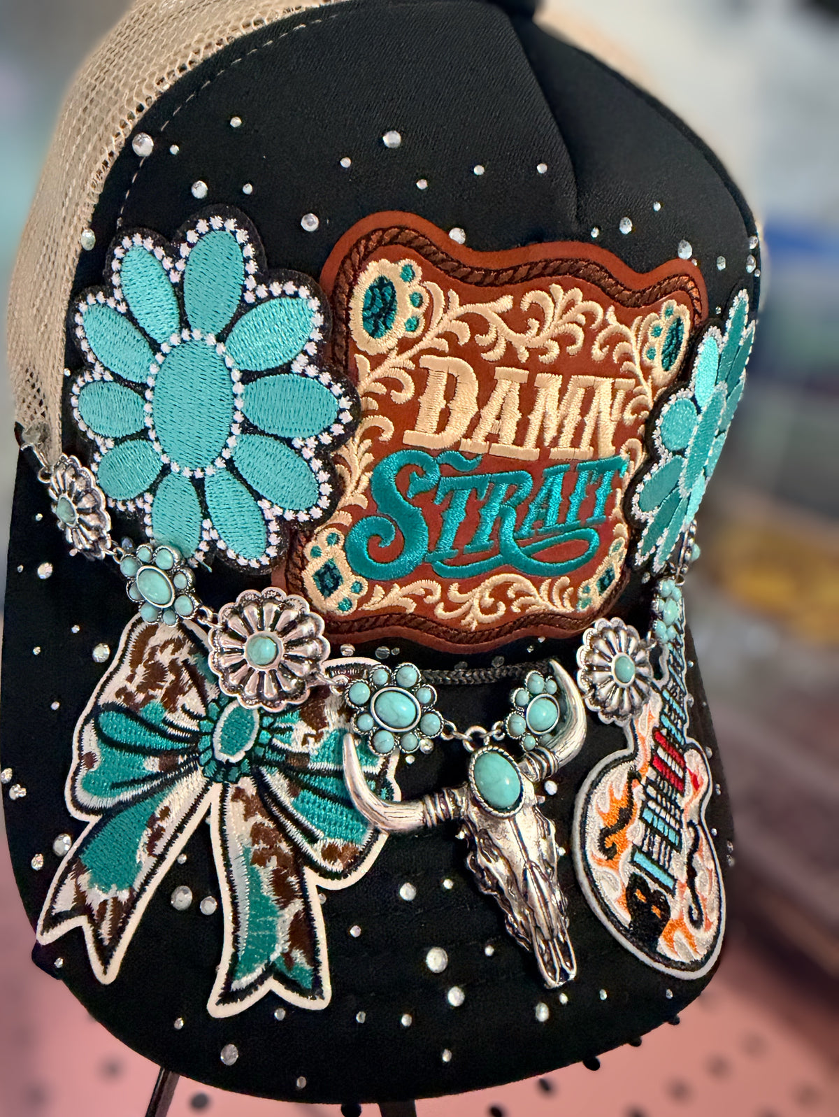 Damn Strait Western Trucker Hat