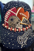 Custom Dallas Cowboys Like Rhinestone Bling Trucker Hat Snapback Cap